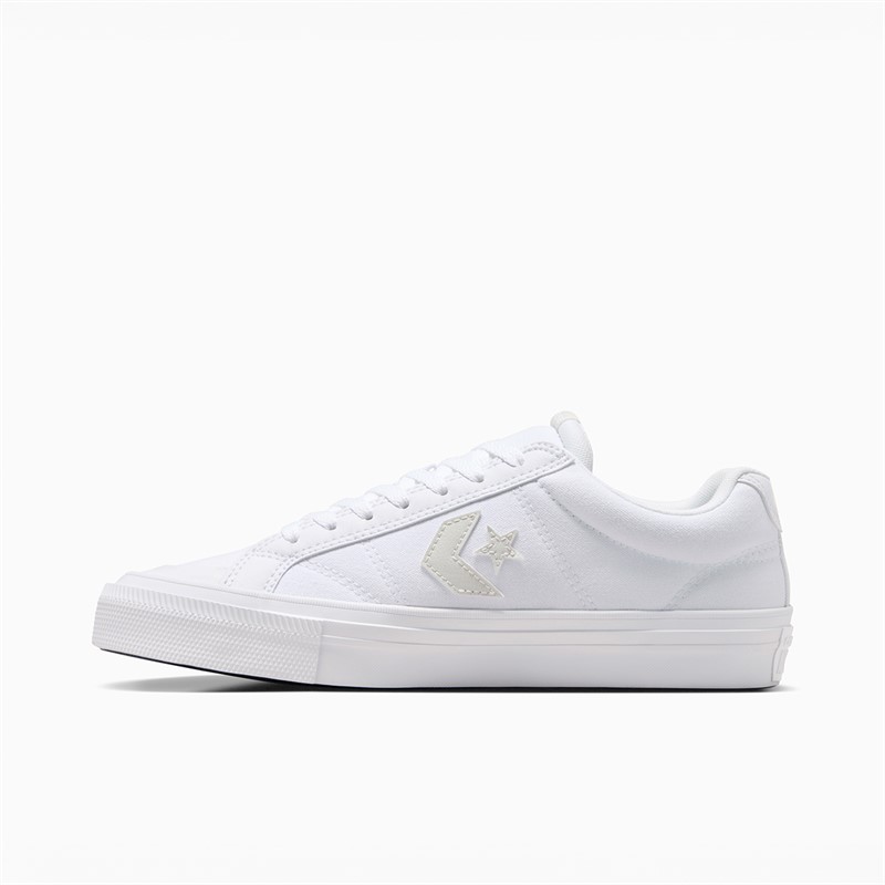 Converse Baskets sport décontractées Blanc/Blanc/Barely Grey