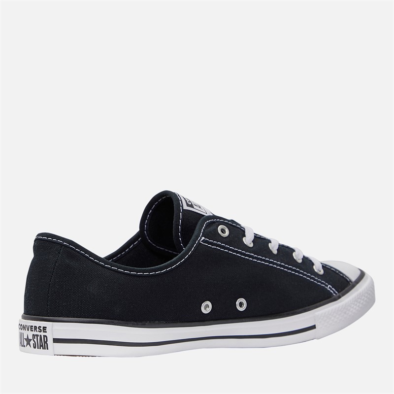 Converse Chuck Taylor All Star Dainty Canvas sneakersy dla niej kolor czarno-biały/Czarny