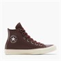 Converse Chuck Taylor All Star Hi Skórzane sneakersy kolor Totally Fudged/Egret
