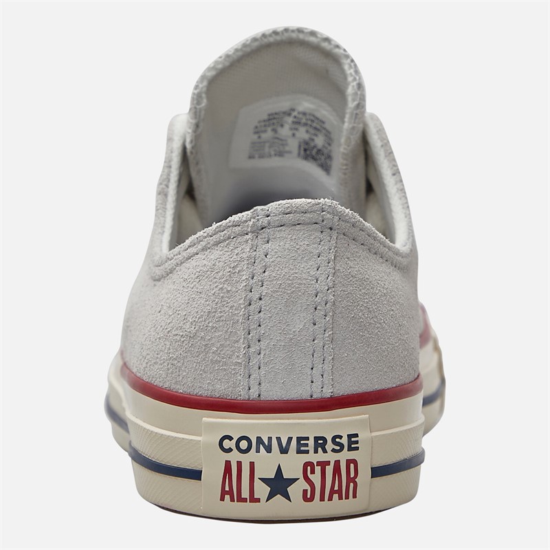 Converse Chuck Taylor All Star zamszowe sneakersy kolor Barely Grey/Natural Ivory