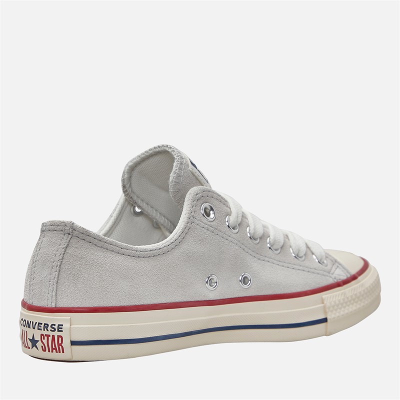 Converse Chuck Taylor All Star zamszowe sneakersy kolor Barely Grey/Natural Ivory