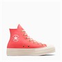 Converse Chuck Taylor All Star Hi Lift platformowe sneakersy dla niej kolor Watermelon Slushy/Egret/Biały