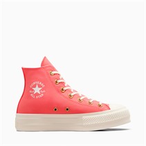 Converse Chuck Taylor All Star Hi Lift platformowe sneakersy dla niej kolor Watermelon Slushy/Egret/Biały
