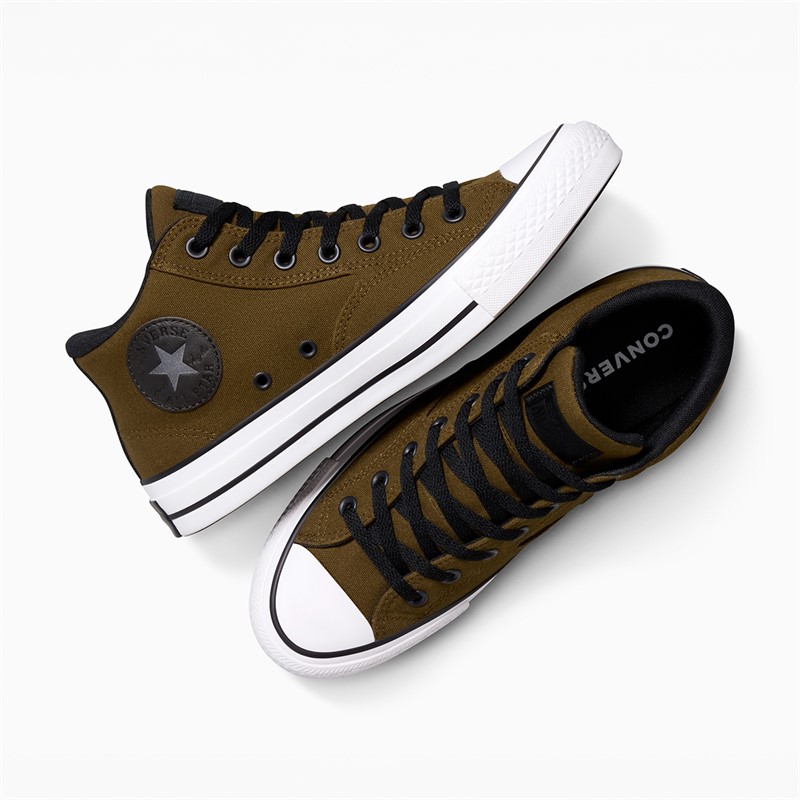 Converse Chuck Taylor All Star Malden Street Mid sneakersy dla niego kolor Surplus Olive/Czarny/Biały