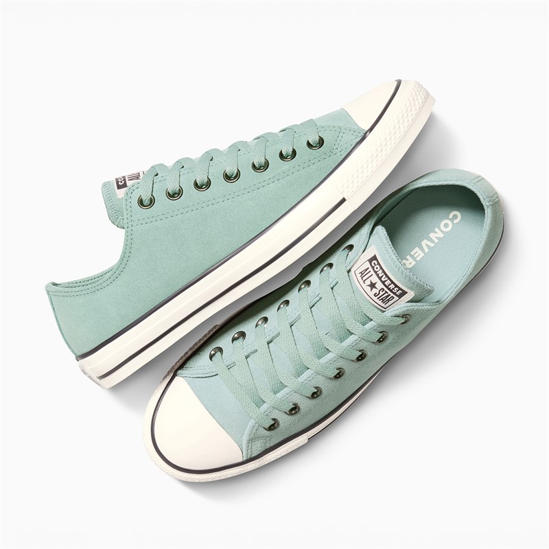 Converse Chuck Taylor All Star Suede sneakersy kolor Mountain Teal/Egret/Czarny
