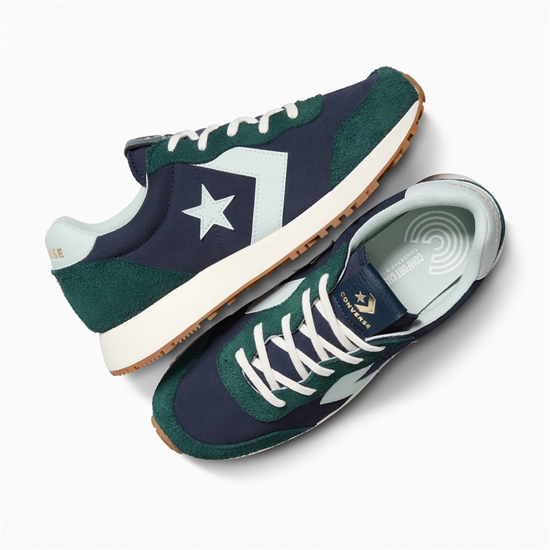 Converse Omega zamszowe sneakersy kolor Obsidian/Darkly Jaded/Egret