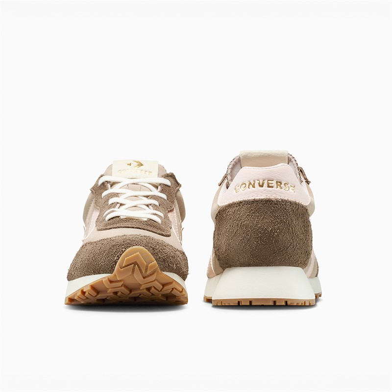 Converse Omega zamszowe sneakersy kolor Vintage Cargo/Shy Flamingo