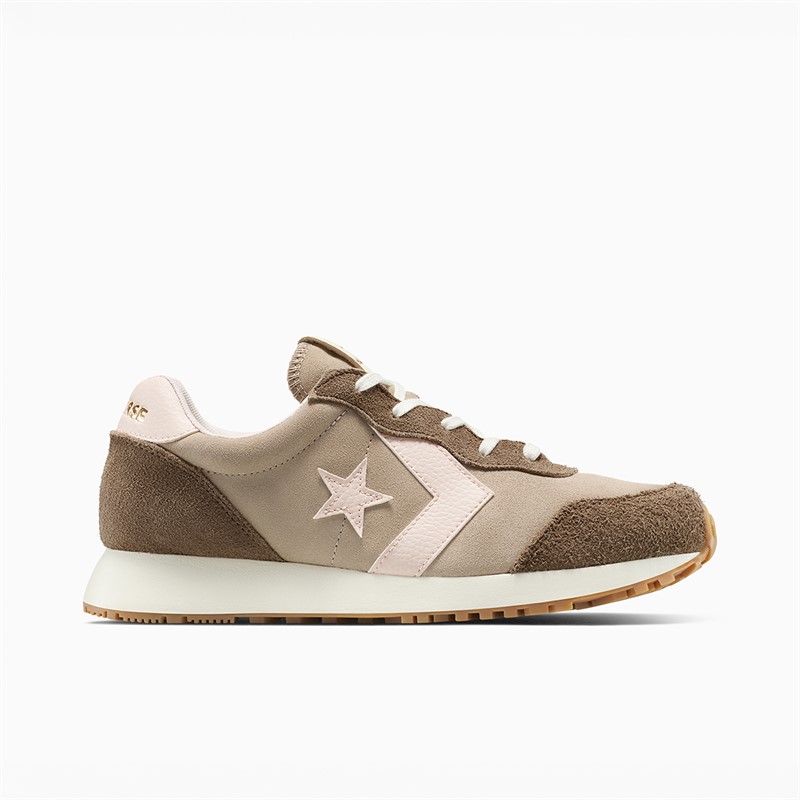 Converse Omega zamszowe sneakersy kolor Vintage Cargo/Shy Flamingo