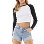 Pieces Dame Tulla Denimshorts Lys Stonewash