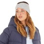 Pieces Womens Debbie Wool Headband Light Grey Melange