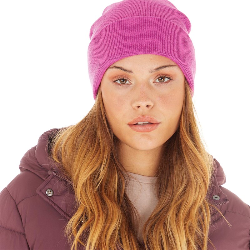 Pieces Womens Barni Beanie Rose Violet