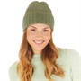 Pieces Womens Jeslin Wool Beanie Deep Lichen Green
