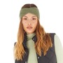 Pieces Dames Jeslin Wol Hoofdband Diep Lichen Groen