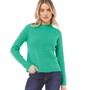 Pieces Womens Ellen Knitted Jumper Parakeet