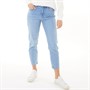 Pieces Jean Droit Luna 391 Femme Bleu Denim