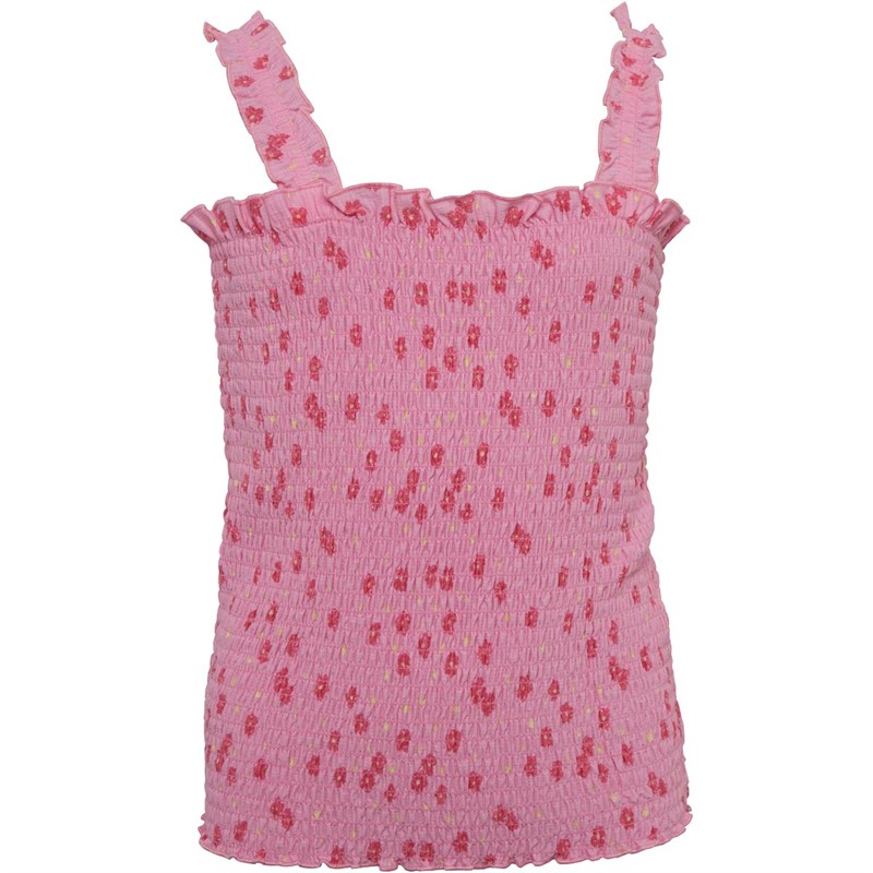 Pieces Meisjes Taylin Smock Tops Roze