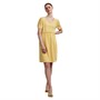 Pieces Womens Malla Short Sleeve Dress Pale Banana