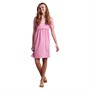Pieces Womens Malla Short Sleeve Dress Prism Pink