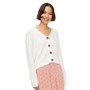 Pieces Dames Karie Vesten Wit