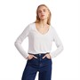 Pieces Hauts Décontractés Kamala Femme Blanc
