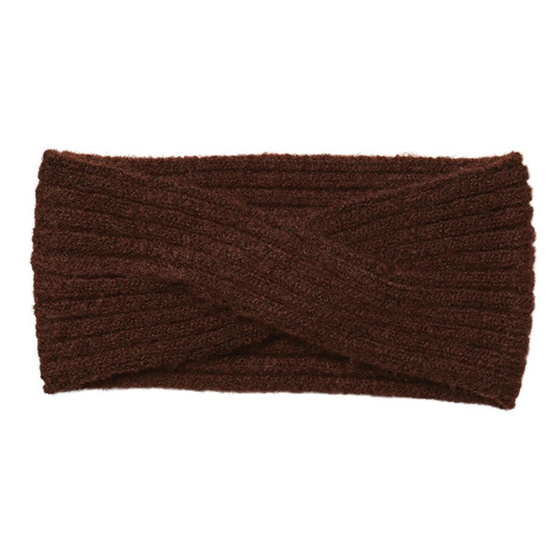 Pieces Womens Jeslin Headband Chicory Coffee