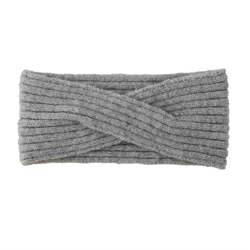 Pieces Womens Jeslin Headband Light Grey Melange