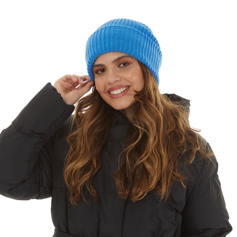 Pieces Womens Hexo Beanie French Blue