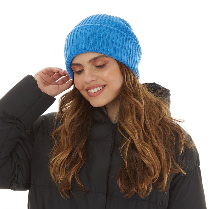 Pieces Womens Hexo Beanie French Blue