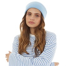 Pieces Womens Hexo Beanie Airy Blue