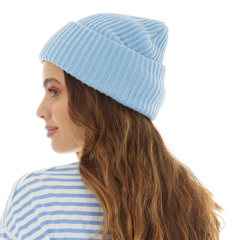 Pieces Womens Hexo Beanie Airy Blue