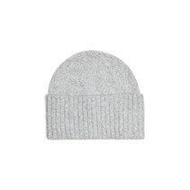 Pieces Womens Mocca Beanie Light Grey Melange