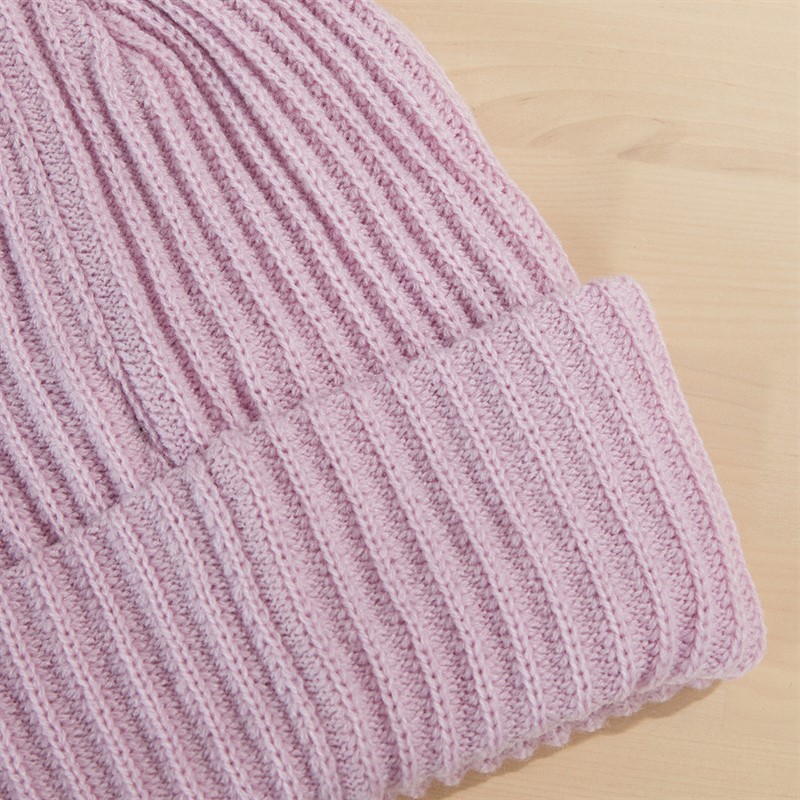 Pieces Womens Hexo Beanie Pink Lavender