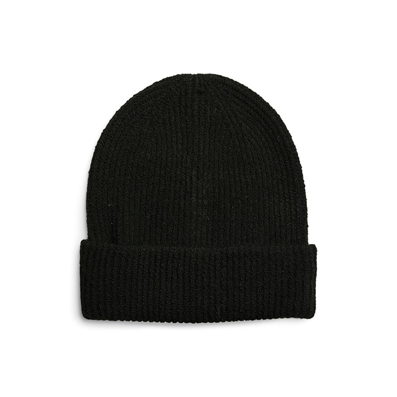 Pieces Womens Nilla Beanie Black