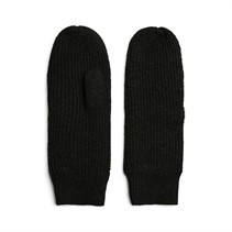 Pieces Womens Benilla Mittens Black