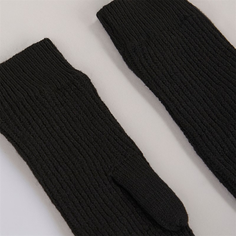 Pieces Womens Benilla Mittens Black