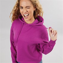 Pieces Womens Chilli Long Sleeve Hoodie Festival Fuchsia