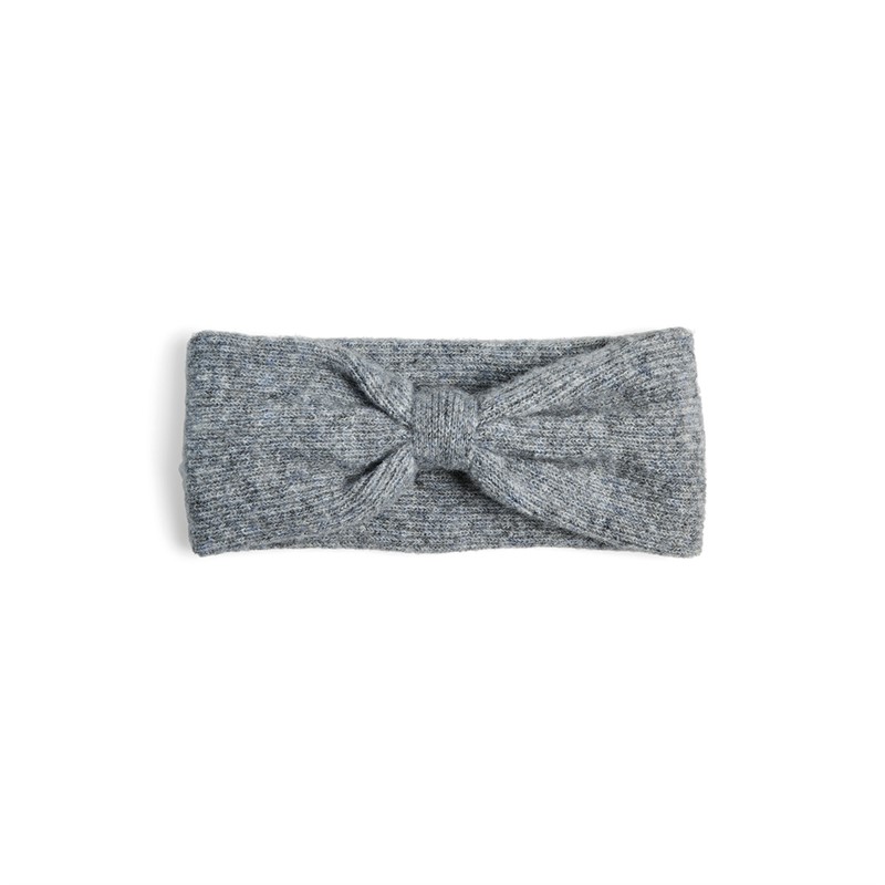 Pieces Womens Moella Headband Medium Grey Melange