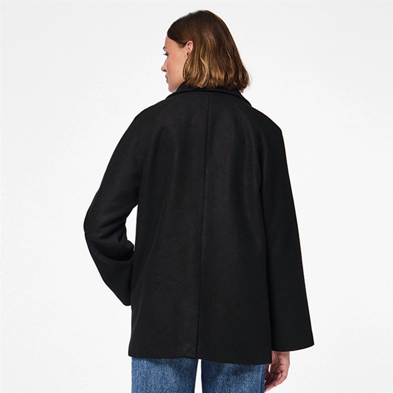 Pieces Damen Marbel Jacken Schwarz