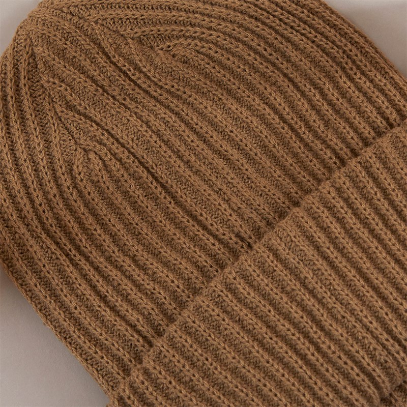 Pieces Damen Hexo Mützen Braun