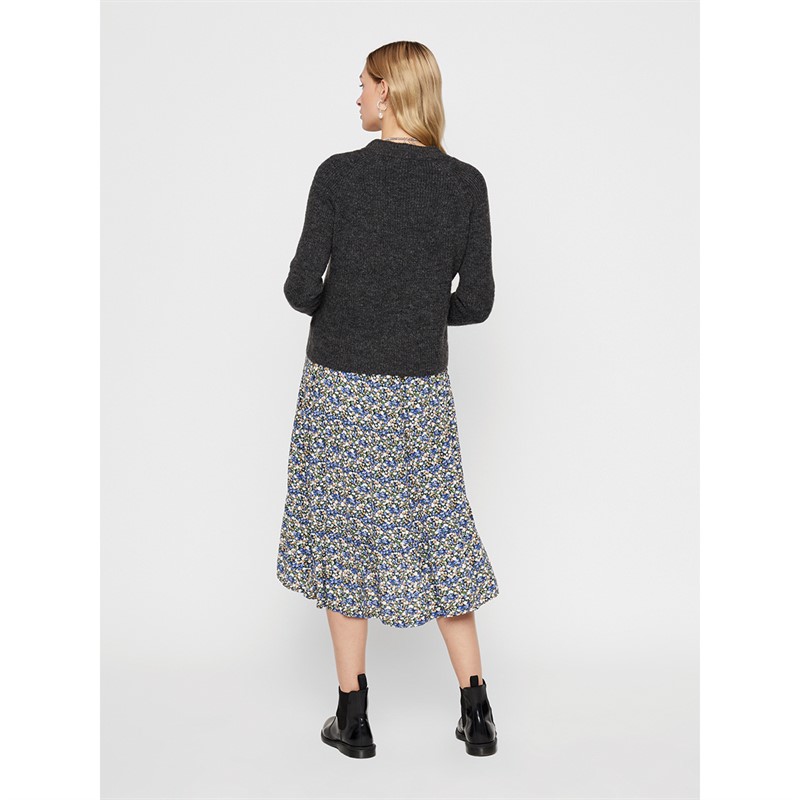 Pieces Damen Ellen Pullover Grau