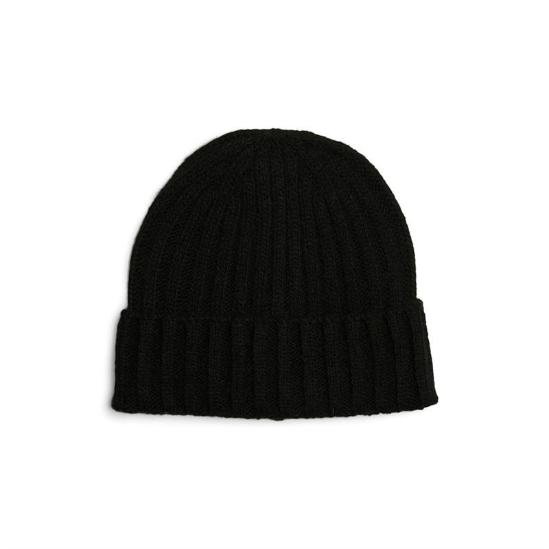 Pieces Damen Margot Mützen Schwarz