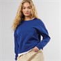 Pieces Pullover mit langen Ärmeln Damen Chilli Bellwether Blau