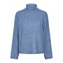 Pieces Damen Nell Pullover Blau