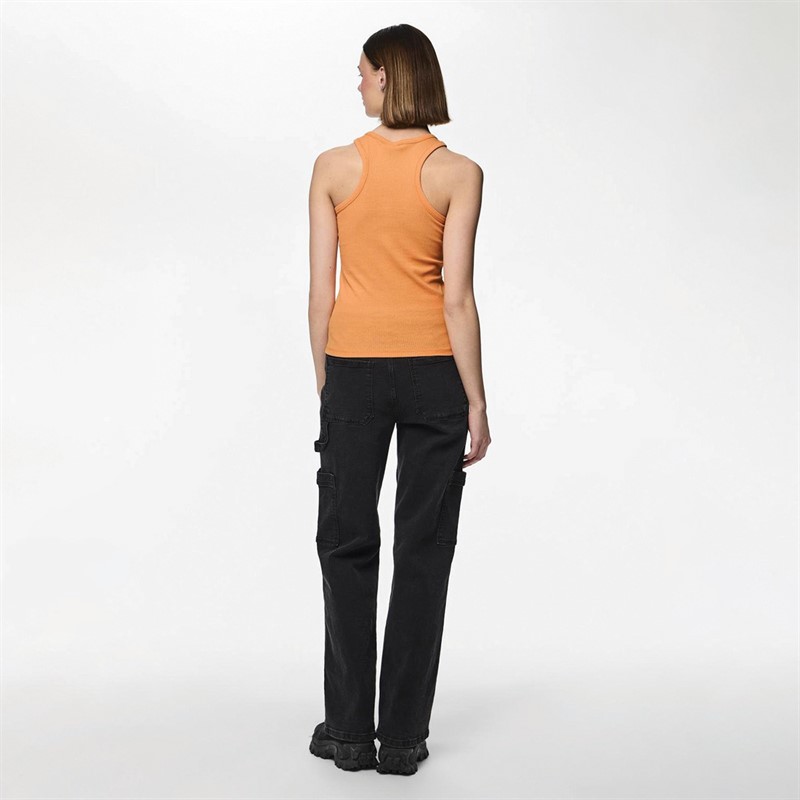 Pieces Dames Ruka Boxer Tank Top Tangerine