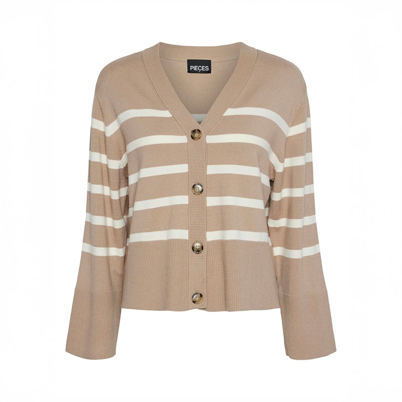 Pieces Dames Sia Vest Silver Mink