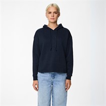 Pieces Dames Chili Lange Mouw Hoodie Sky Captain