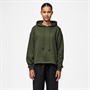 Pieces Damen Chilli Langarm Hoodie Rosin
