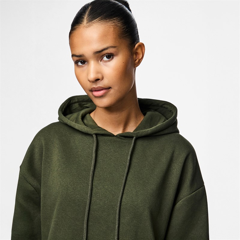Pieces Damen Chilli Langarm Hoodie Rosin