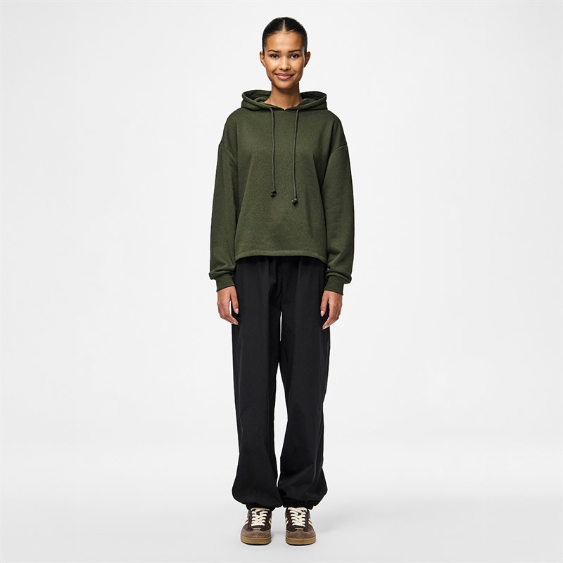 Pieces Damen Chilli Langarm Hoodie Rosin