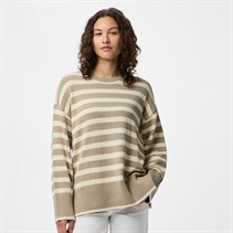 Pieces Damen Ava Pullover Crockery